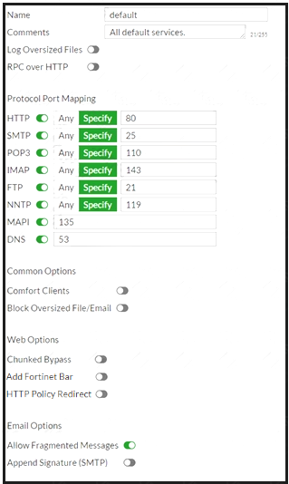 NSE4_FGT-6.2 dumps exhibit